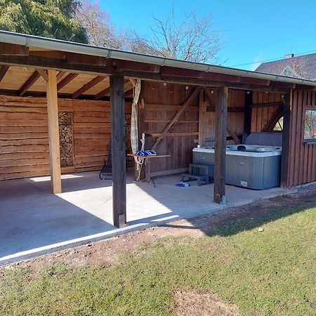 Ferienhaus Hescheld With Private Jacuzzi Hellenthal Dış mekan fotoğraf