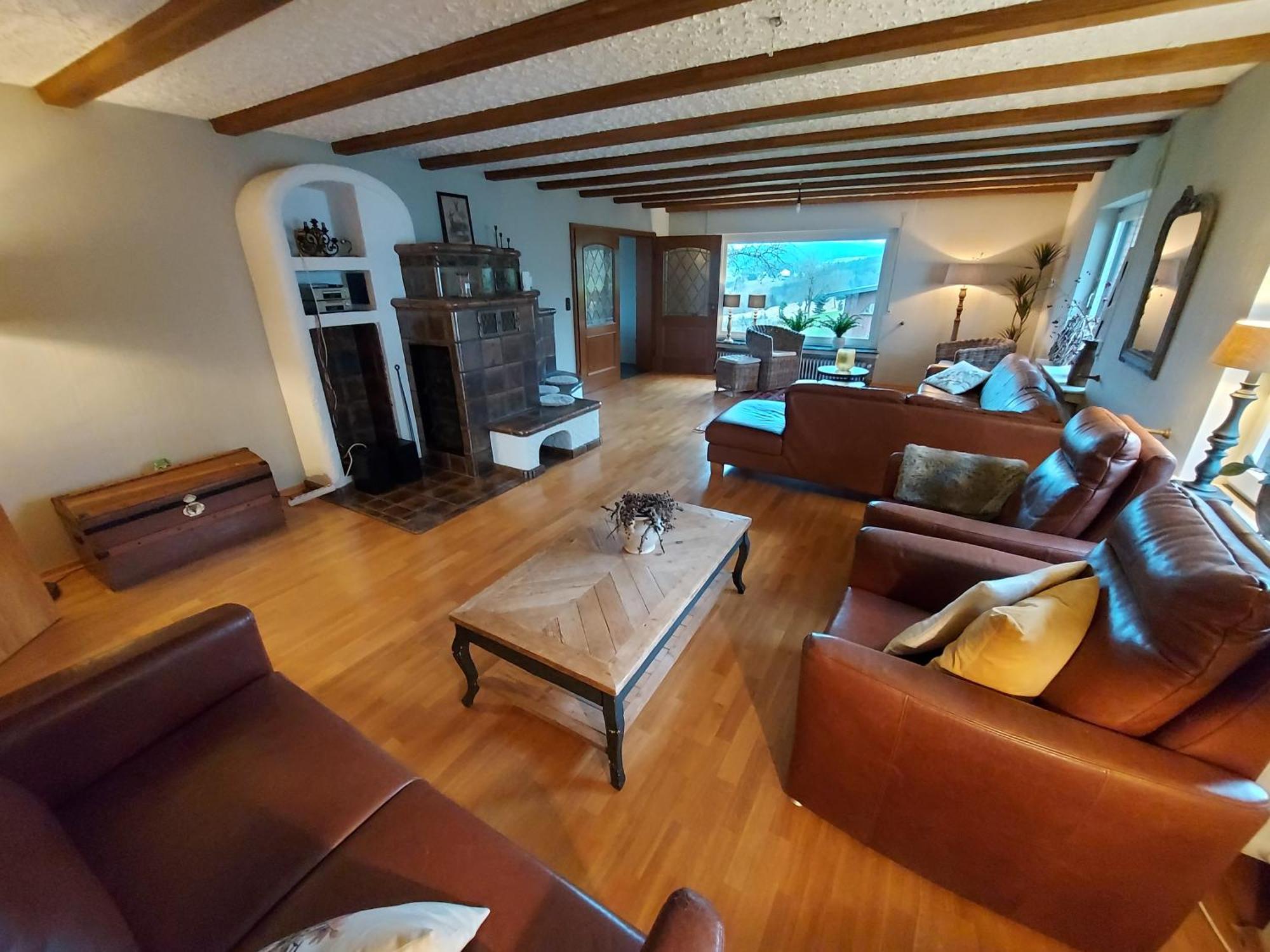 Ferienhaus Hescheld With Private Jacuzzi Hellenthal Dış mekan fotoğraf